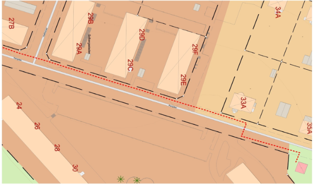karta parkeringsplatser Parkgatan